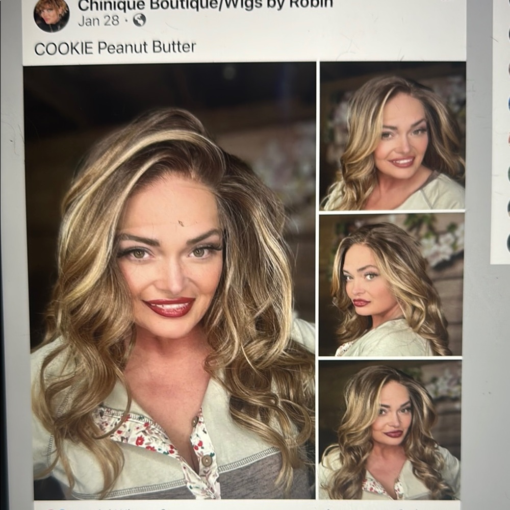 Cookie Peanut Butter Wig